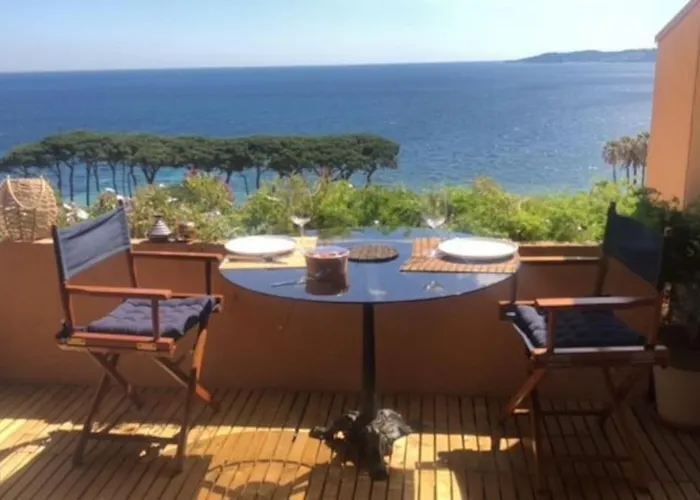 Vue Mer, Accès Privé Plage, Piscine Appartement
